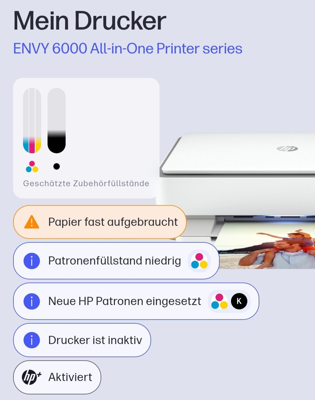 Hewlett Packard Drucker: HP ENVY 6030e All-in-One-Drucker – Neu (gemäss Beschreibung) aus Oberuzwil von Dijana_TopDj89 4