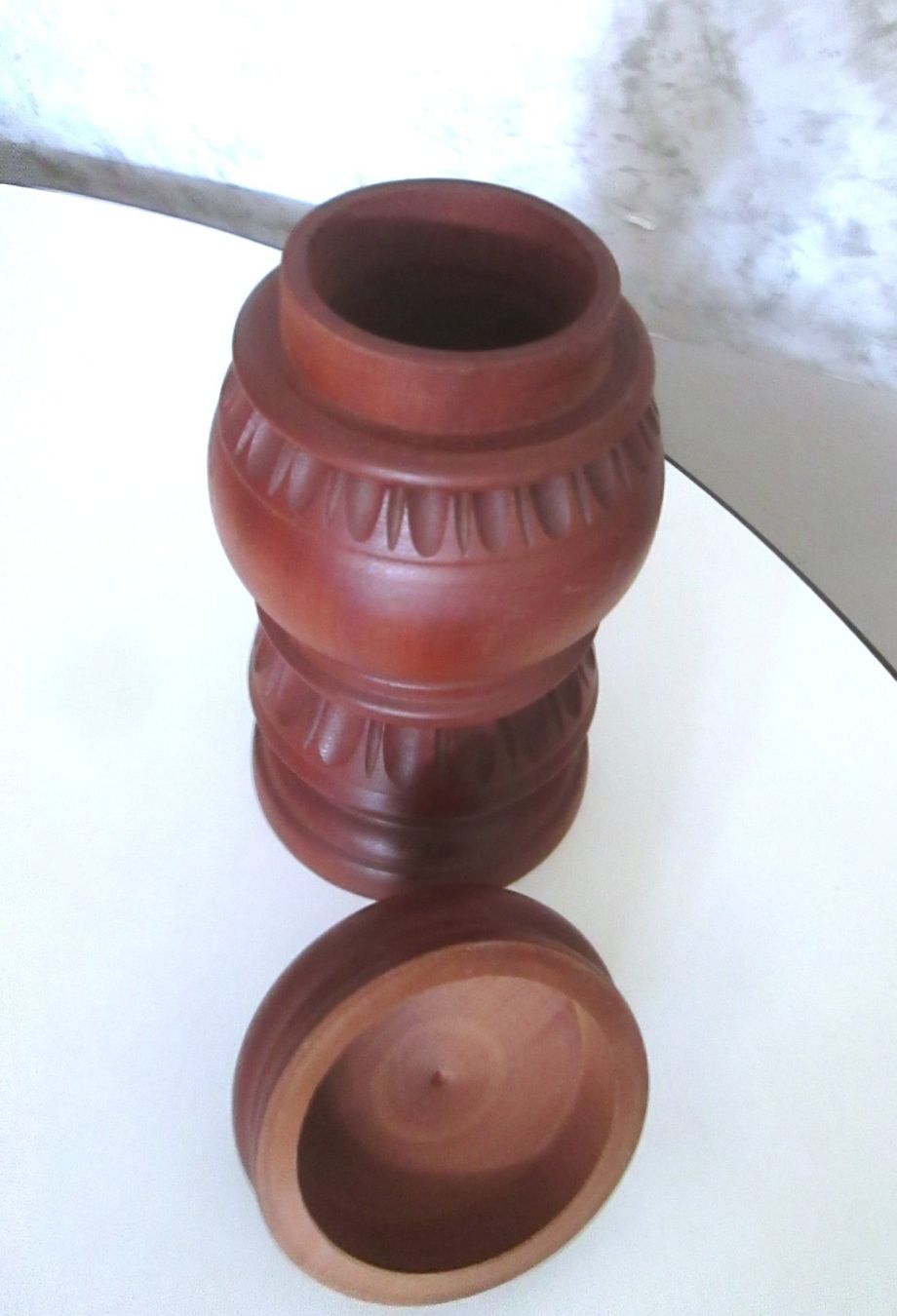 Toutes les décorations: Behälter aus Holz – D'occasion à Sementina par babucia 1