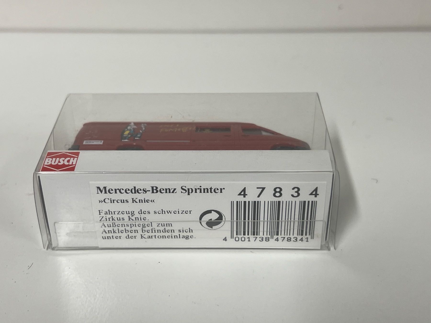 Busch Modellini di ferrovie: Busch KNIE  H0 Rarität – Nuovo e nell'imballaggio originale da Geroldswil venduto da TopTrain54 3