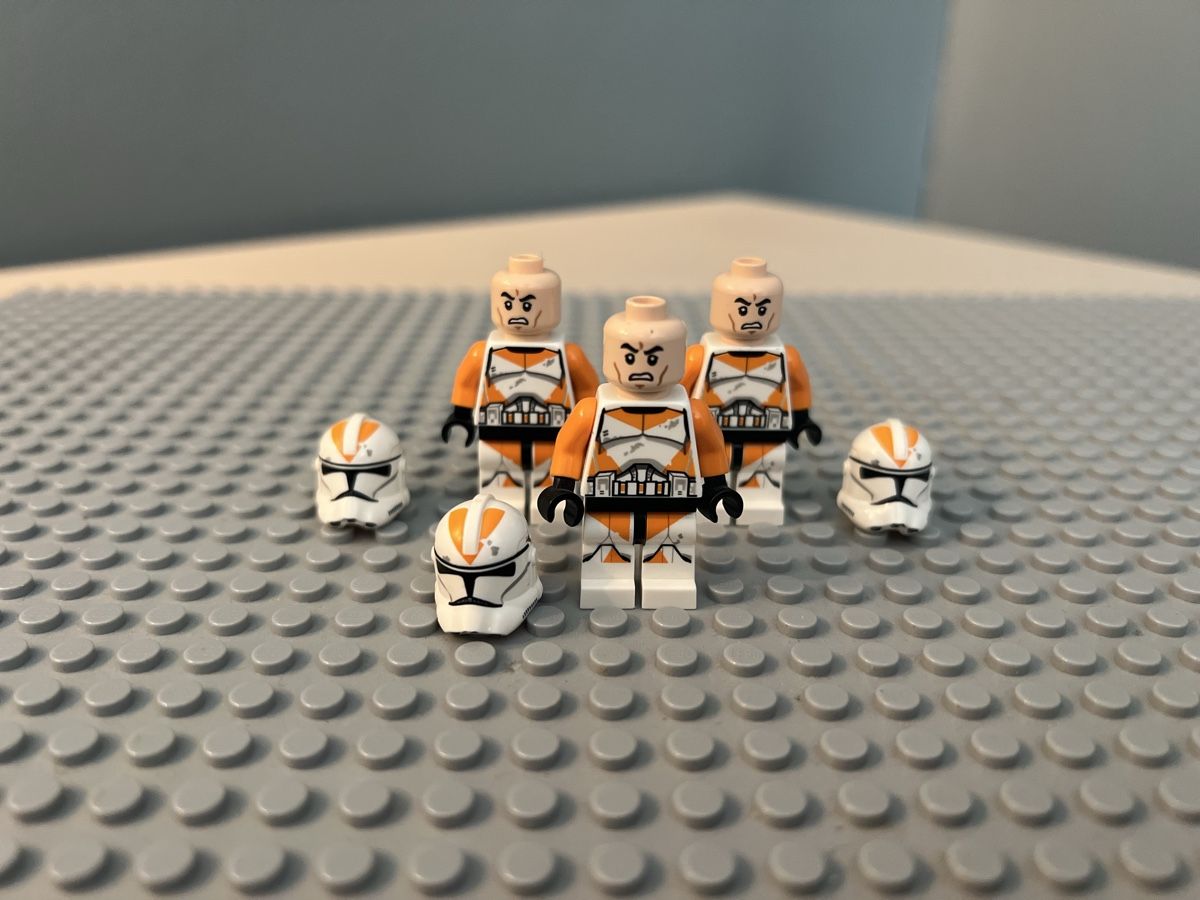 Star Wars Statuette: LEGO Star Wars 212th Clone Trooper Squad + Commander Cody – Usato da Zürich venduto da Quentin999 6