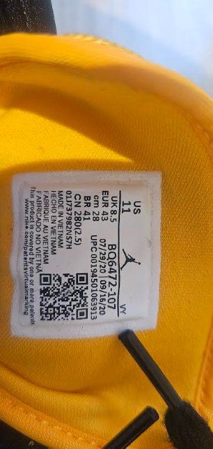 Jordan Scarpe da uomo: Baskets Jordan 1 Mid Blanc Jaune Taille 43 – Usato da St-Prex venduto da kro_7jxt 3