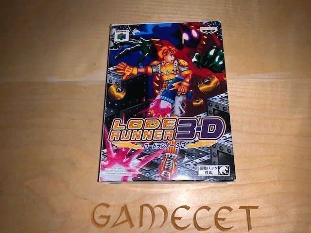 Nintendo Giochi: Lode Runner 3D Nintendo 64 N64 JAPAN – Usato da Steinach venduto da Gamecet