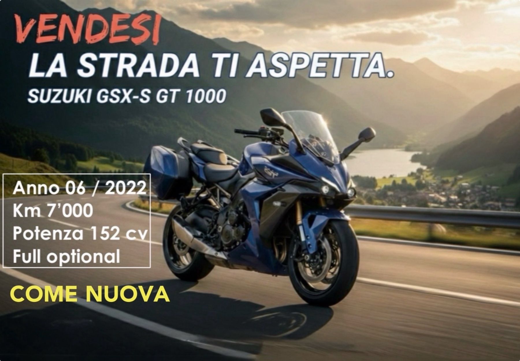 Suzuki Touring: SUZUKI GSX-S GT 1000 – Usato da Novazzano venduto da pao_j5wp 1