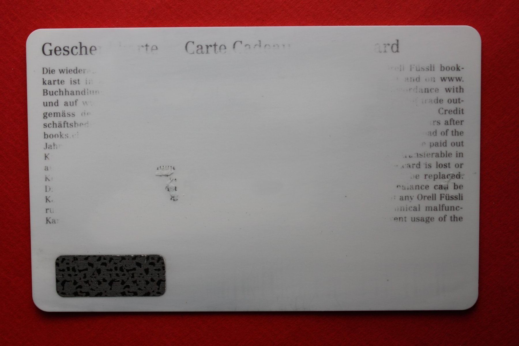 Cartoline: geschenkkarte – Usato da Laupen BE venduto da Gufi57 1