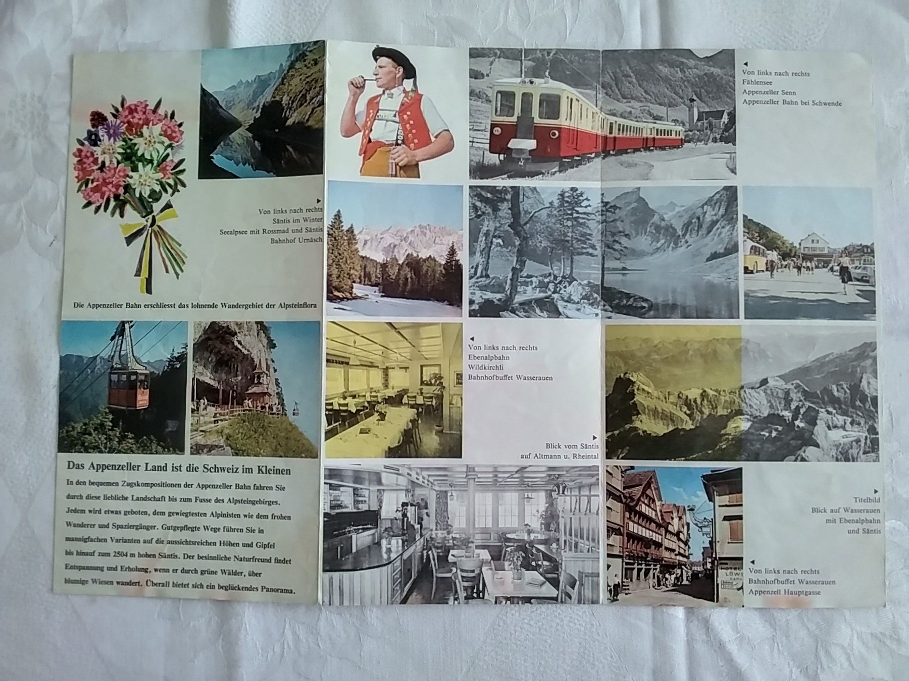 Bücher: Prospekt APPENZELLER BAHN – Gebraucht aus Appenzell von lama19 3