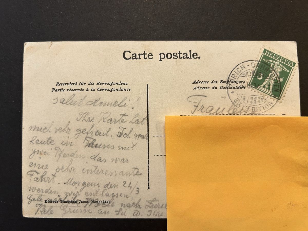 Cartoline postali: RhB bei Thusis – Usato da Fanas venduto da Alessio11 1