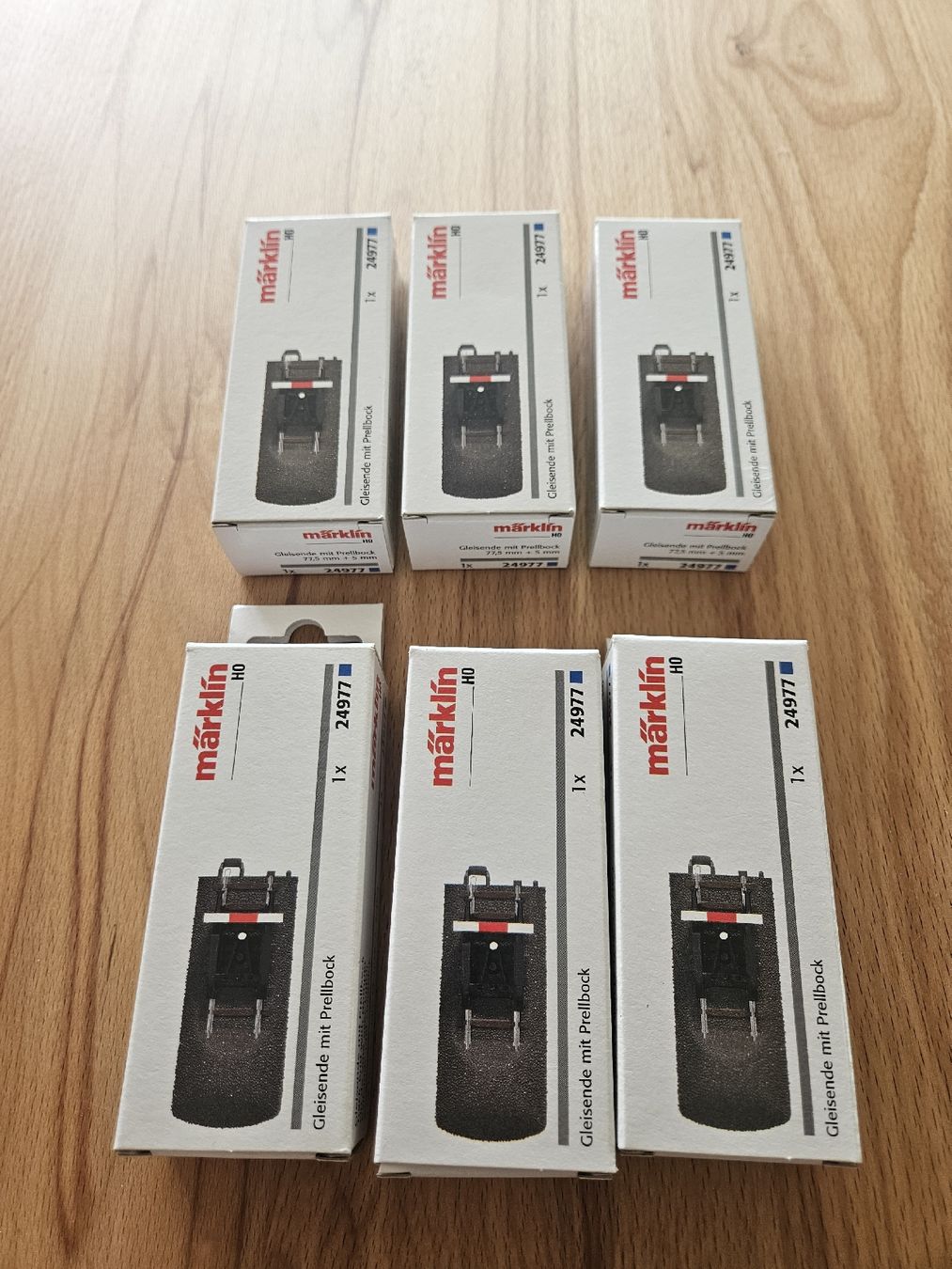 Märklin Trains électriques: lot de 6 rails butoir  – D'occasion à Bourrignon par Jerem33