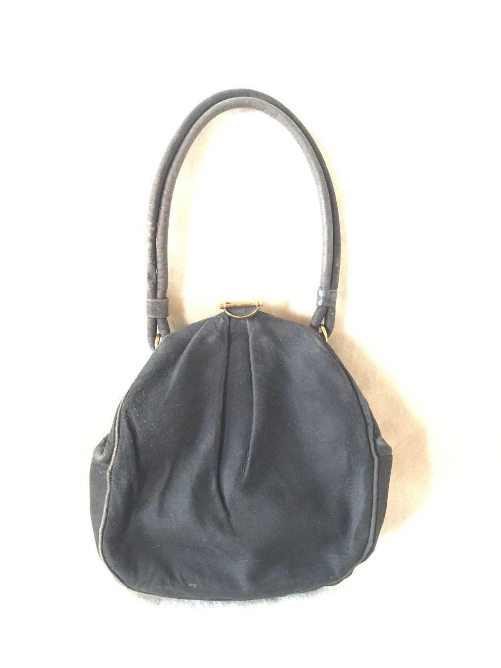 Borse da donna: Vintage Kleine Leder Handtasche – Usato da Schaffhausen venduto da vintageville 3