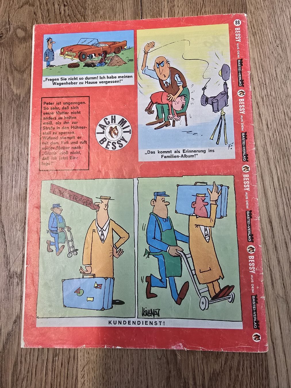 Comics: Bessy Heft Nr 88 – Gebraucht aus Oberentfelden von Giants 1