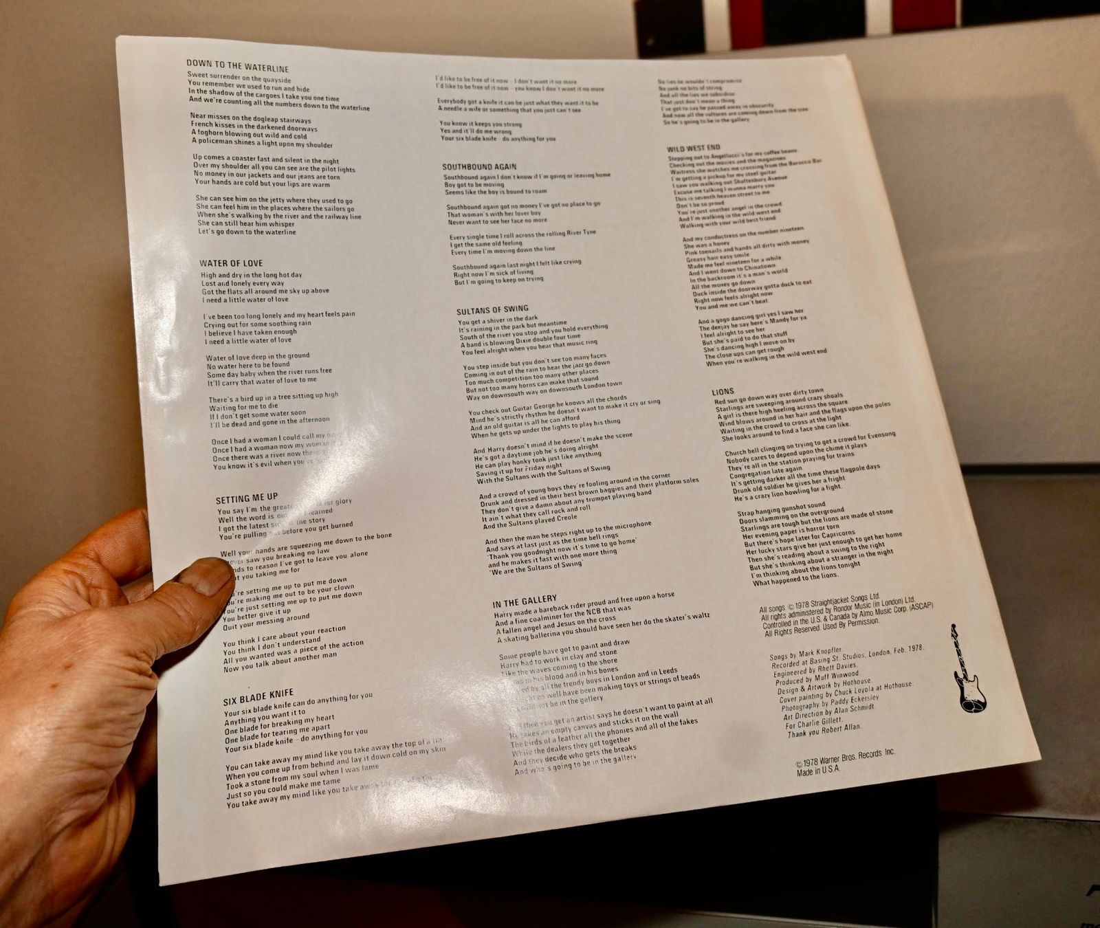 Dischi in vinile: Dire Straits SAME US LP 1978 MINT- top! mit HYPE STICKER – Usato da Pfaffhausen venduto da mono_rec 4