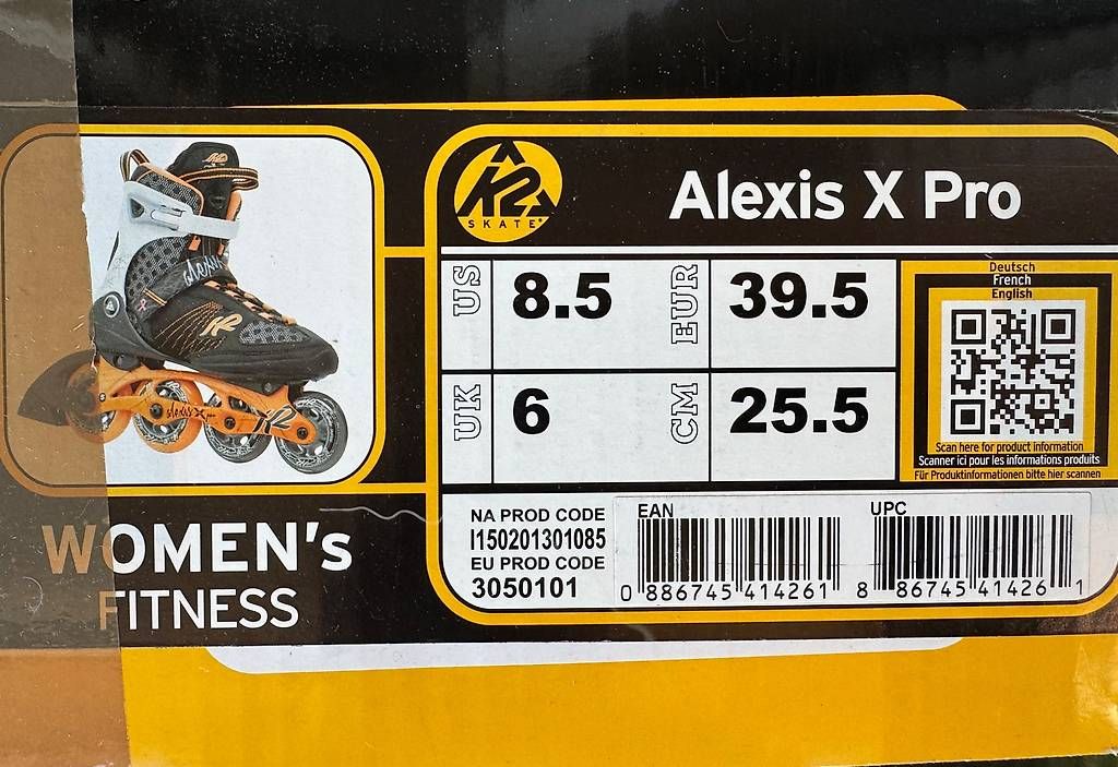 K2 Pattini in linea & Pattini a rotelle: Rollers K2 dame pointure 39,5 – Usato da Pully venduto da evdim 4