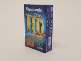 VHS-C Leerkassette PANASONIC NV-EC45HF • NEU, Schnäppchen!