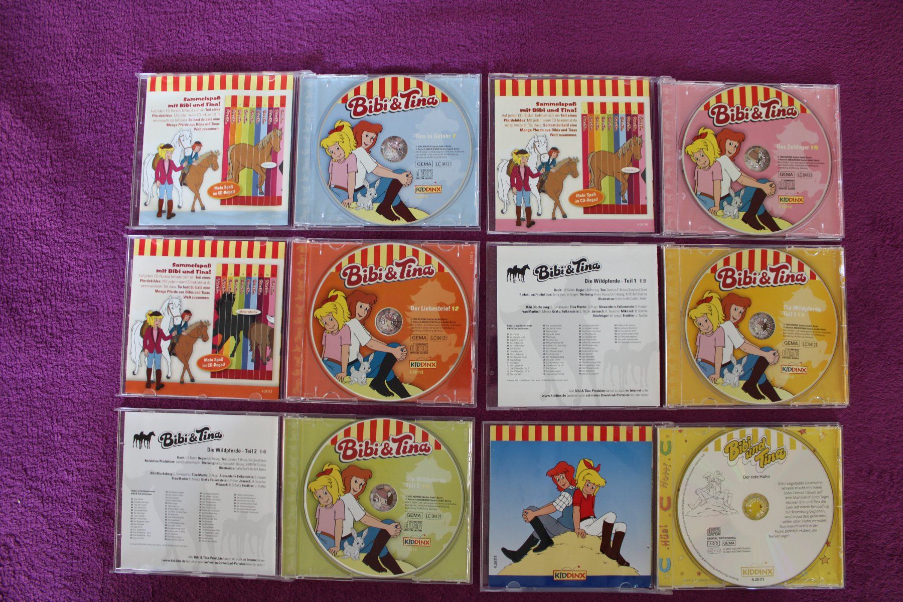 CD: 6 - Bibi & Tina - Hörspiel - CD´s – Usato da Müllheim Dorf venduto da Seeeule01 7