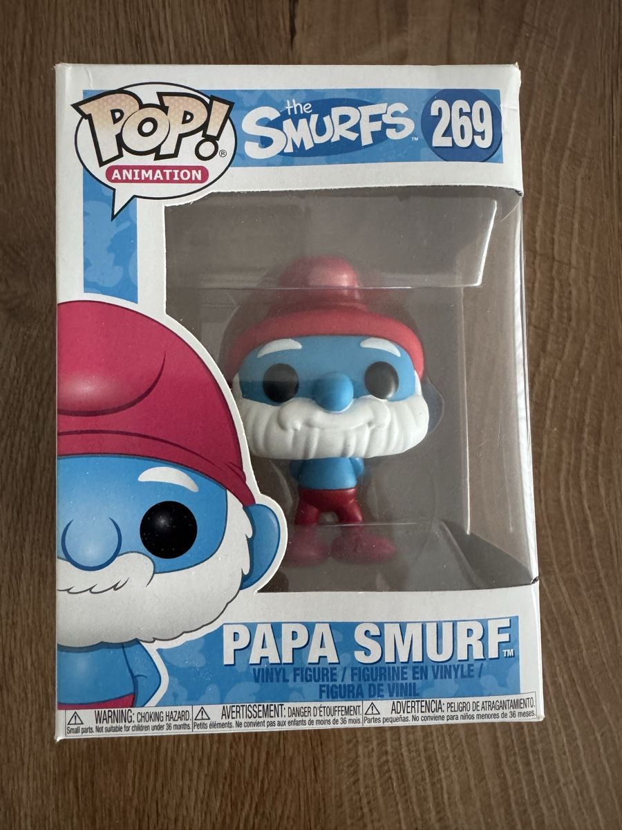 Funko Statuette: Funko Pop Papa Smurf – Nuovo (secondo la descrizione) da Konolfingen venduto da jabe21