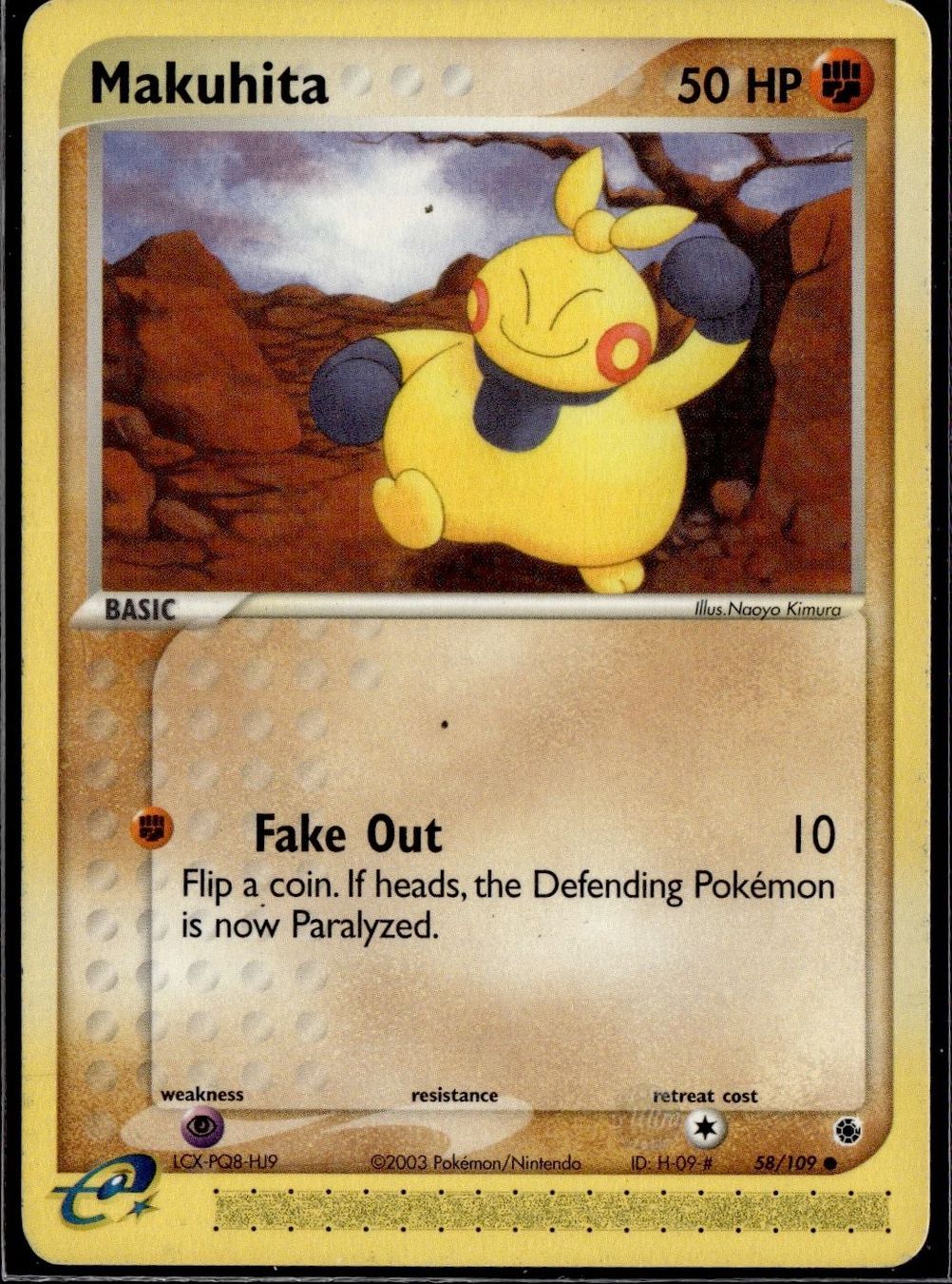 Pokémon Carte collezionabili: MAKUHITA - 2003 POKEMON EX RUBY & SAPPHIRE – Usato da Zürich venduto da pokemon_cards
