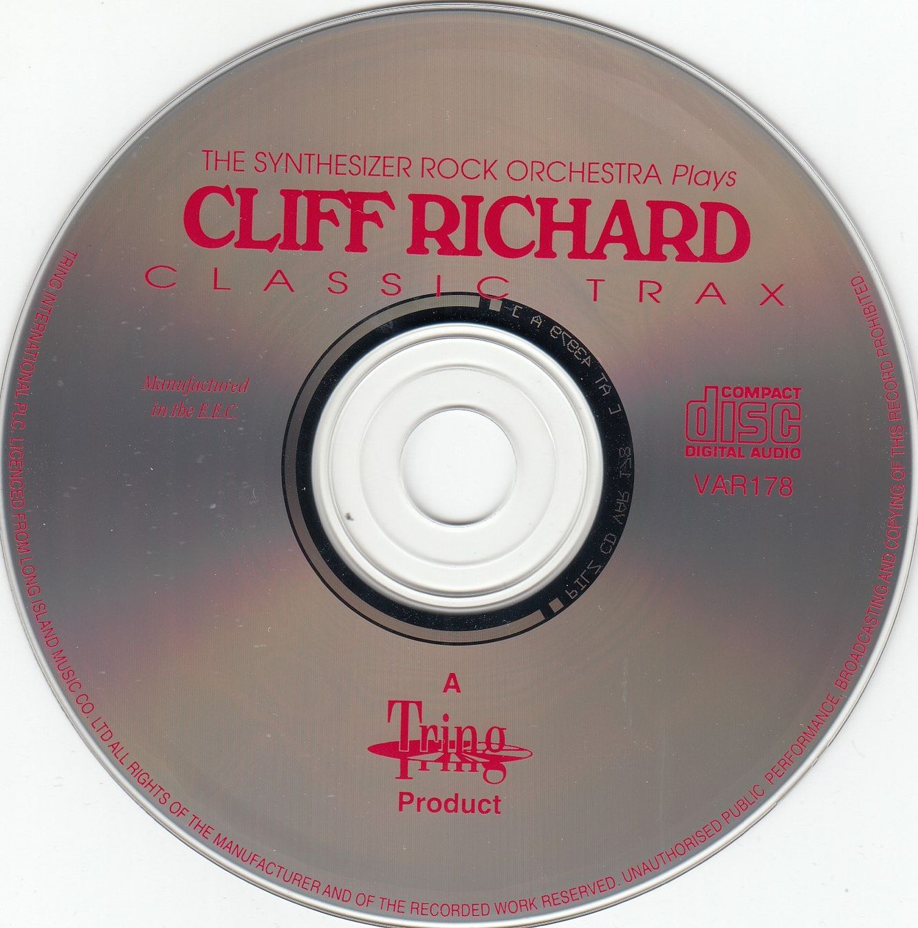 CDs: CD Cliff Richard the synthesizer rock orchestra plays – Neu (gemäss Beschreibung) aus Spreitenbach von Turbo_1105 2