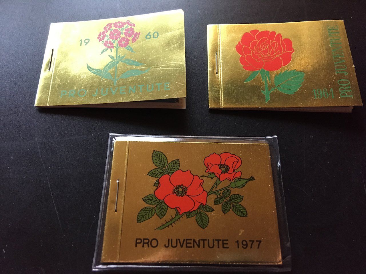 Tutti i francobolli: 3 Markenheftchen Pro Juventute 1960, 64, 77 postfrisch – Usato da Nesslau venduto da andi_hon