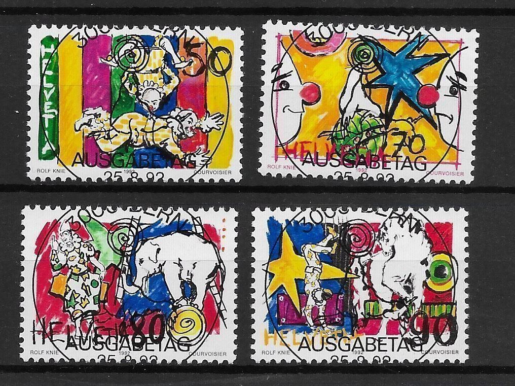 Tous les timbres: V0832 - Cirque vollstempel – D'occasion à Trélex par Phil_Albert