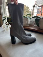 Stella McCartney faux leather sock boots (37)