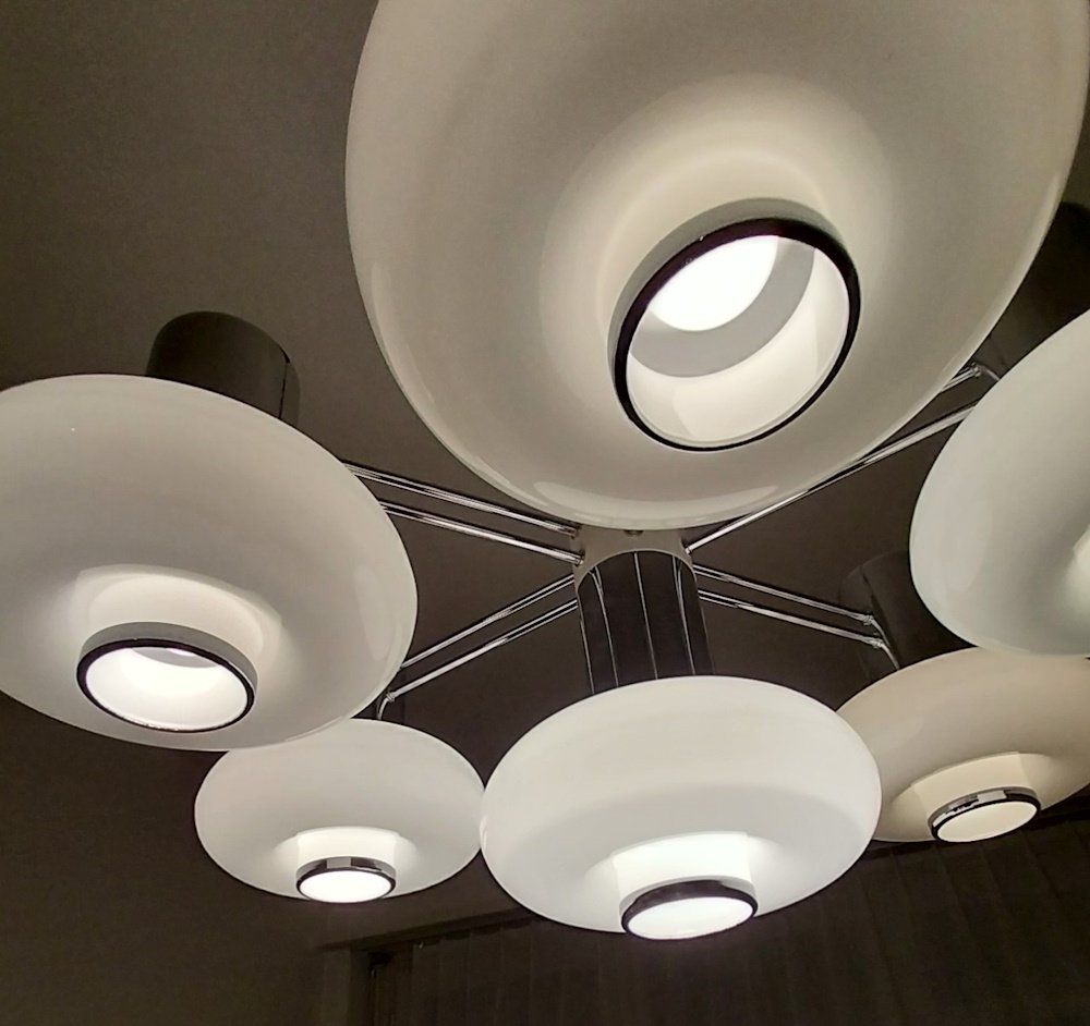 Kronleuchter & Deckenlampen: Angelo Brotto Kronleuchter – Gebraucht aus Pregassona von ModernistaCH 7