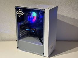 Budget Gaming Pc Weiss / i5 / DDR4 / SSD / RX 570 / Win 11