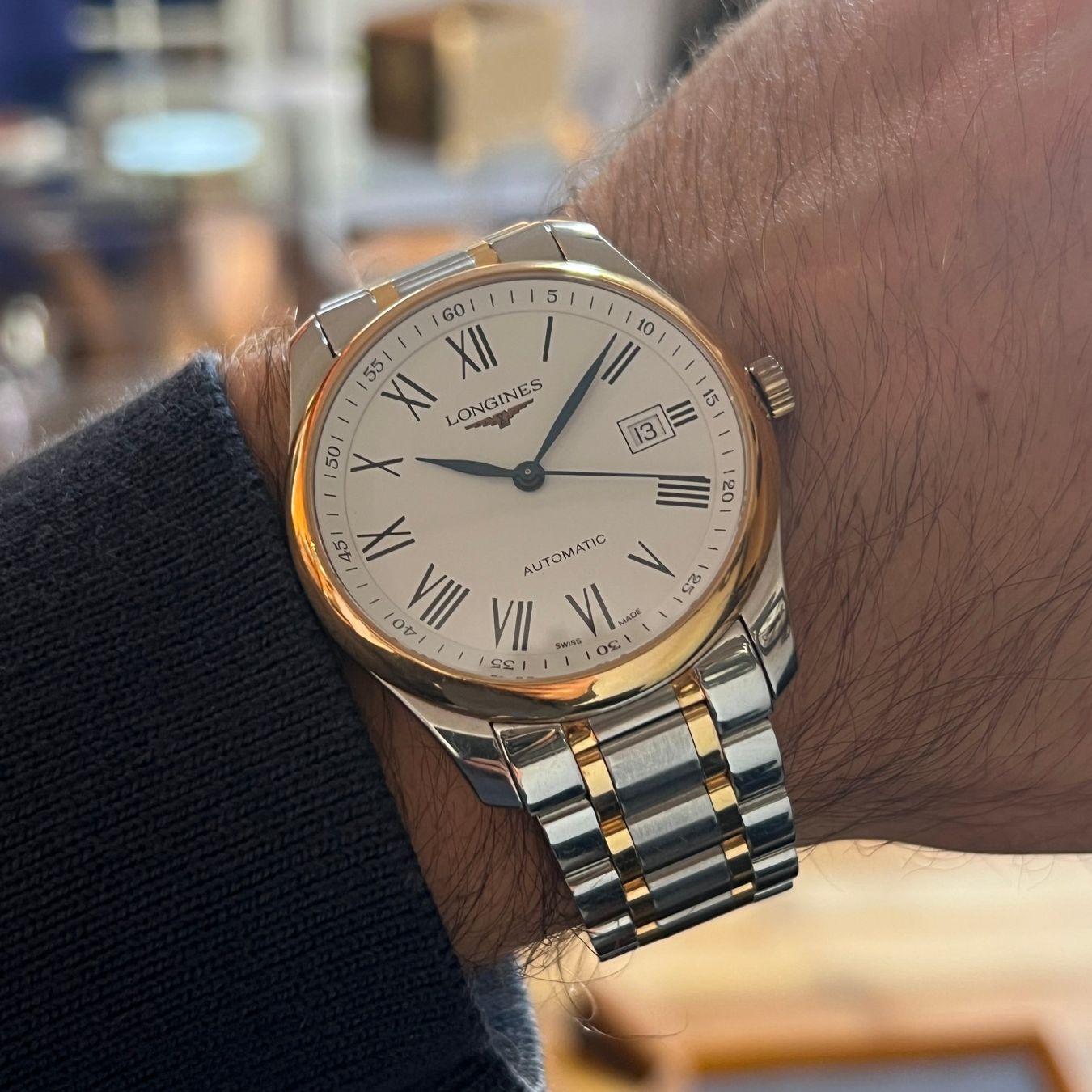 Longines Orologi: Longines Master Collection White Dial Automatic L2.793.5 – Usato da Carouge GE venduto da Watchaser 3