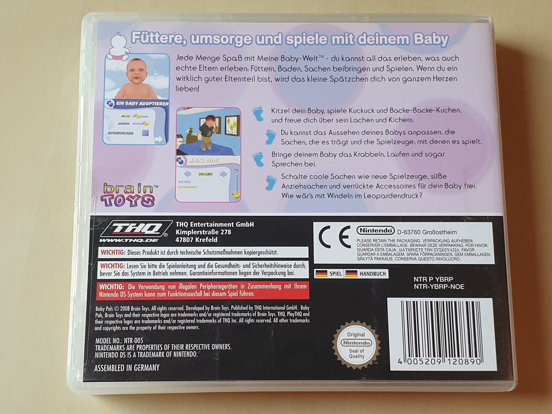 Nintendo Giochi: Meine Baby Welt – Usato da Stansstad venduto da collectorsshop 1