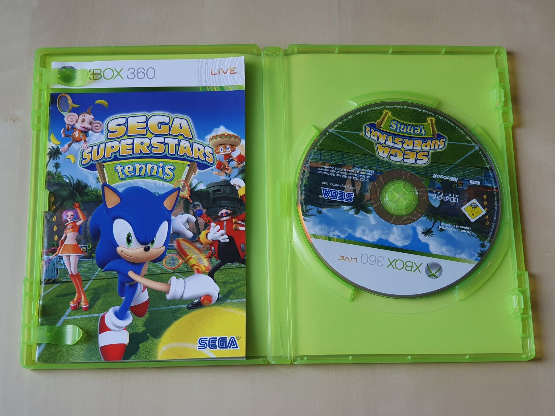 Microsoft Giochi: Sega Superstars Tennis – Usato da Stansstad venduto da collectorsshop 2