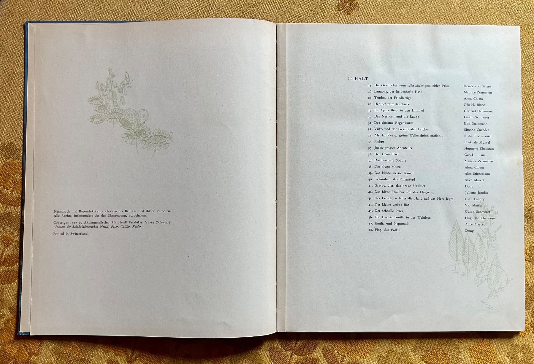 Bücher: 24 Tiermärchen Band 2 von 1957 ? – Gebraucht aus Endingen von nathan05 3
