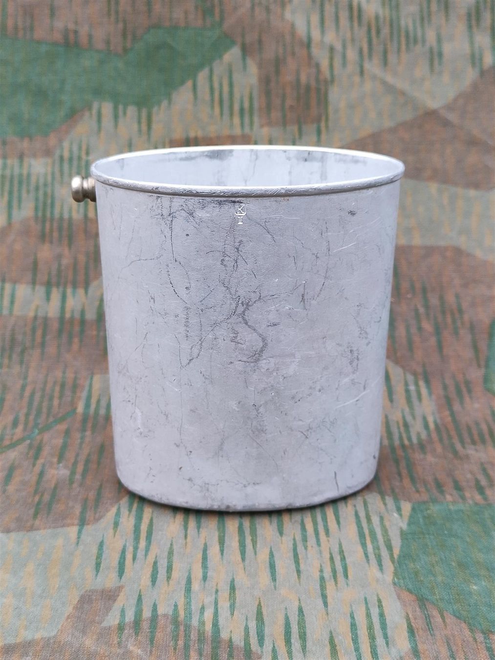 Tassen: Feldbecher Ord. 1932, von 1933, MZ – Gebraucht aus Bauma von SwissMilitaria 1
