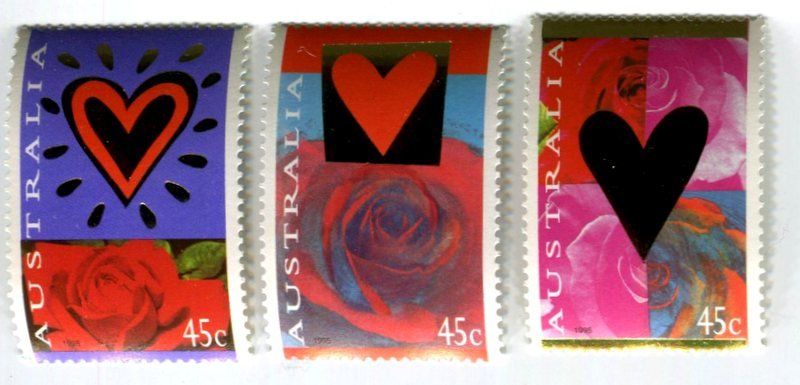 Alle Briefmarken: Briefmarken "Valentinstag". Australien. – Neu und originalverpackt aus Basel von Butsch5