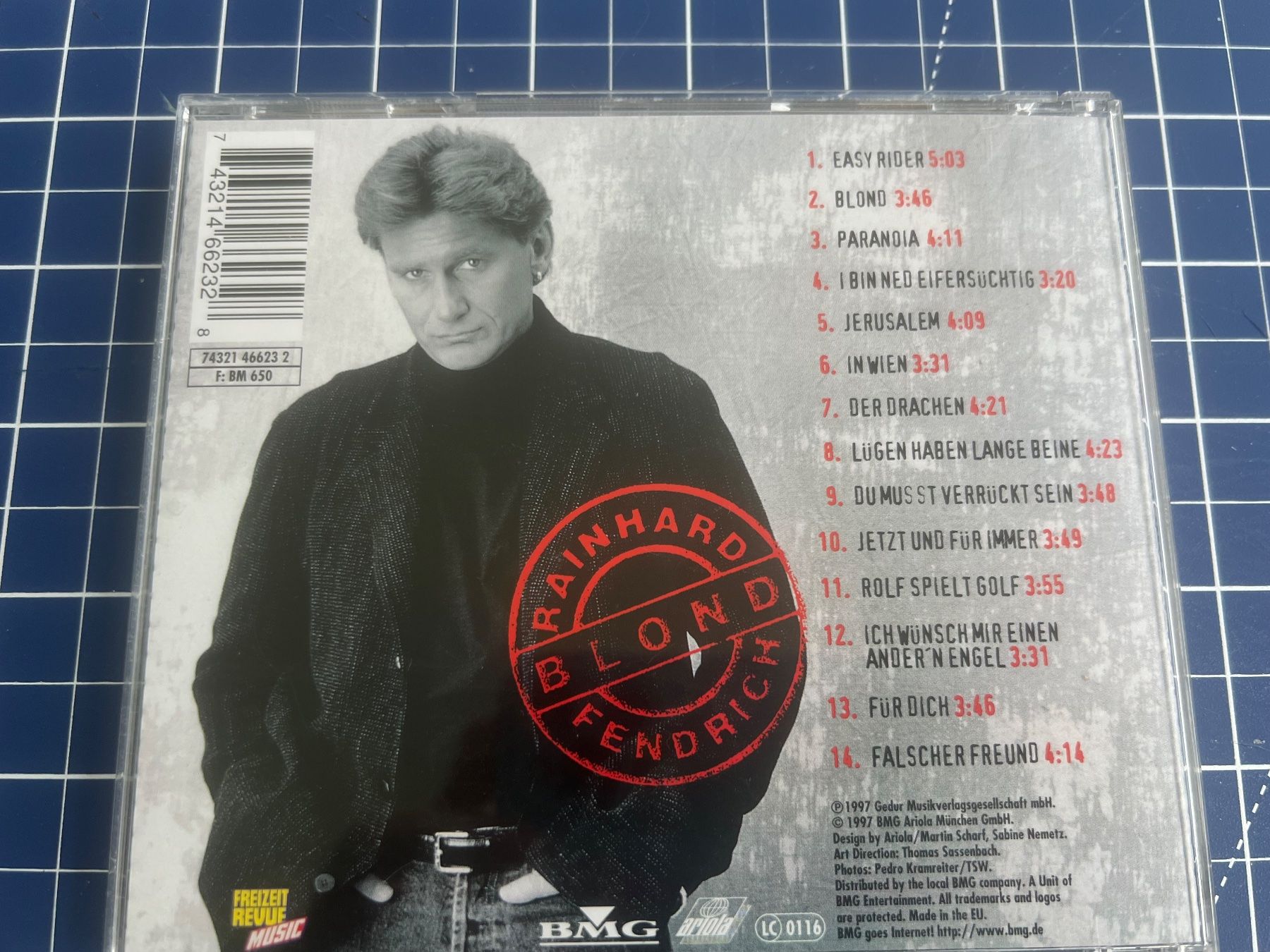 CD: Rainhard Fendrich – Blond – Usato da st.gallen venduto da sophiephie 2