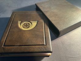 Sammlung Sammelblätter Schweiz mit Postfrischen**