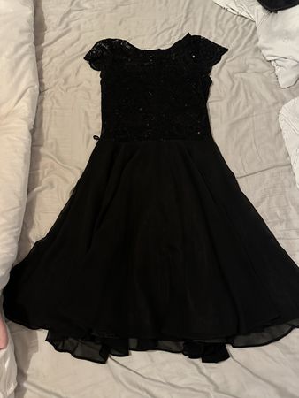 Festliches Kleid schwarz  /  Grösse: 36