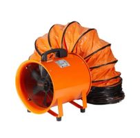 VEVOR Bauventilator 365-W-AC-Motor Baugebläse 2810 U/min Bau
