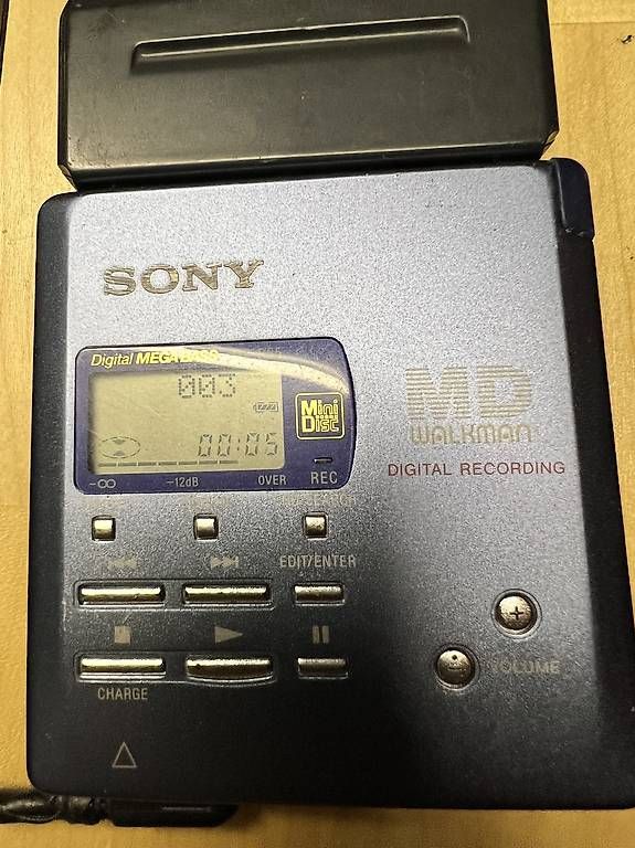 Sony MiniDisc Recorder MZ-R55 - Pour Pièces / Non Testé