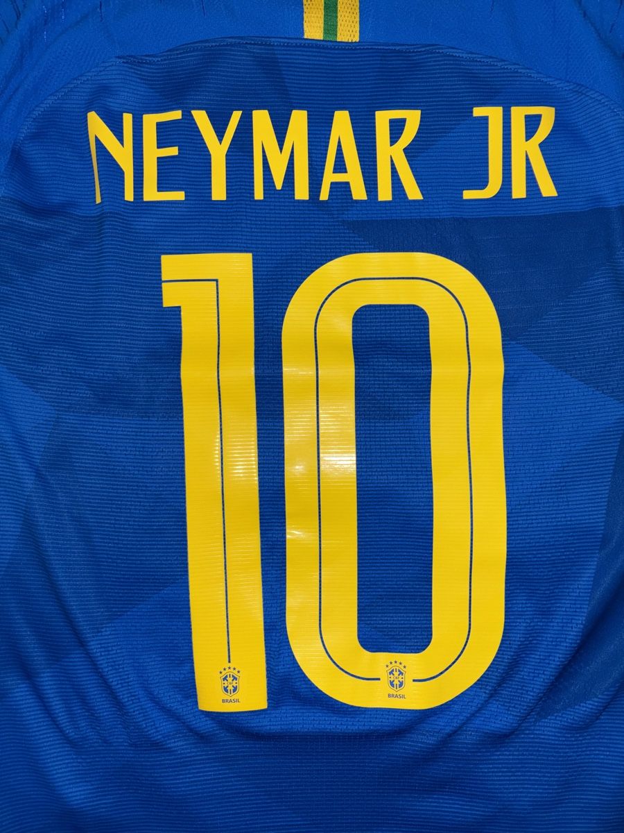 Nike Canottiere & Pantaloni: NEYMAR BRASILIEN PLAYER ISSUE NIKE TRIKOT BARCA PSG – Nuovo (secondo la descrizione) da Rain venduto da JerseyLegends 3