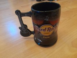 Hard Rock Cafe Paris Tasse, Gitarre Griff
