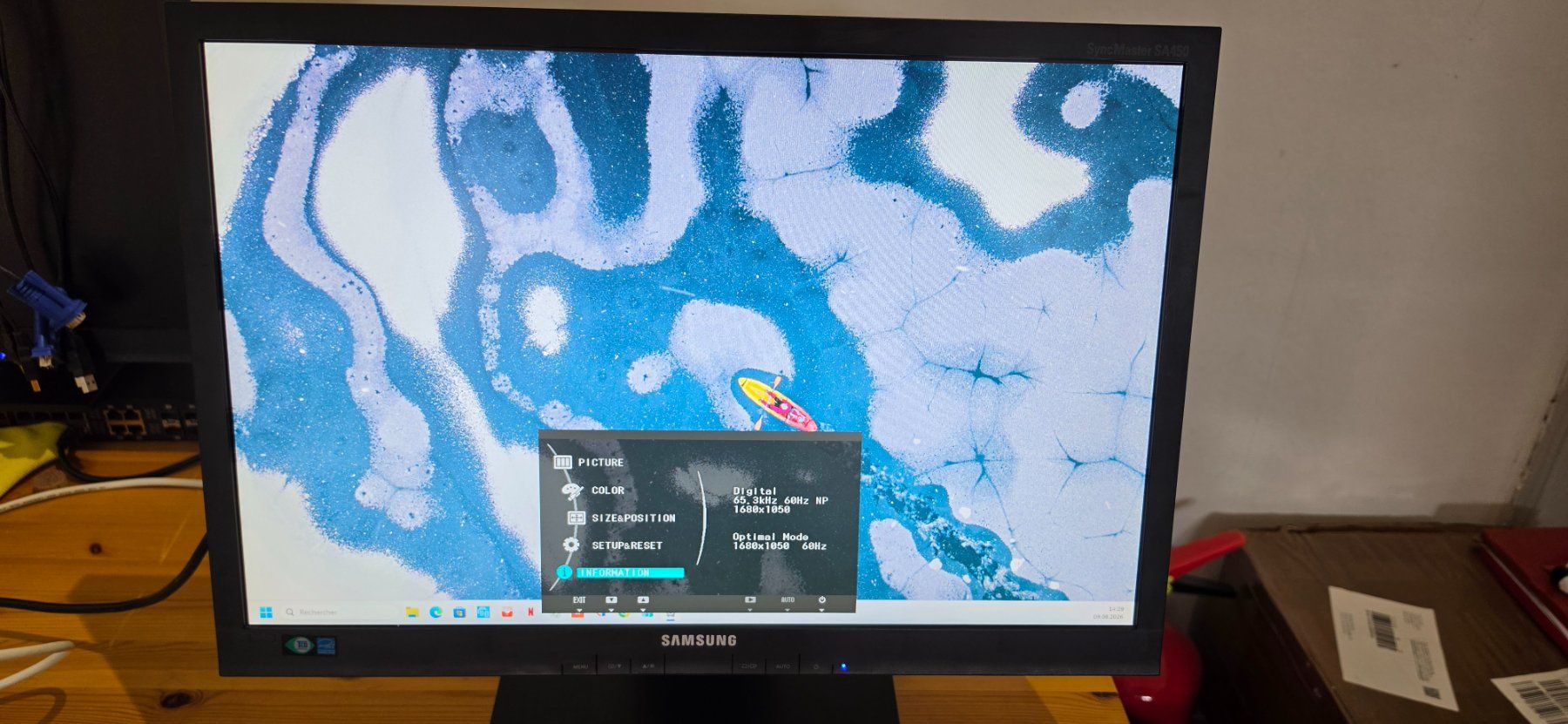 Monitore: Moniteur Samsung SyncMaster SA450, 22 pouces – Gebraucht aus La Tour-de-Peilz von Gbes
