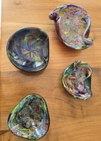 4 Murano Glasschalen  aus den 1950-1960zigerjahre