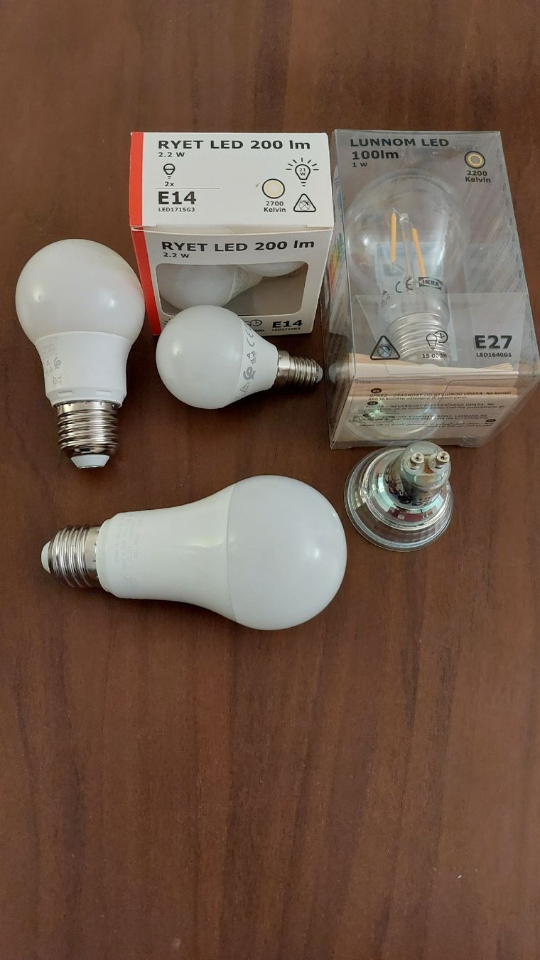 Ikea Lampade: Set of multiple IKEA LEDs – Usato da Zürich venduto da fre_65tb