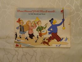 Wenn Freund Globi Musik macht - Malheft ca 1970 - G330