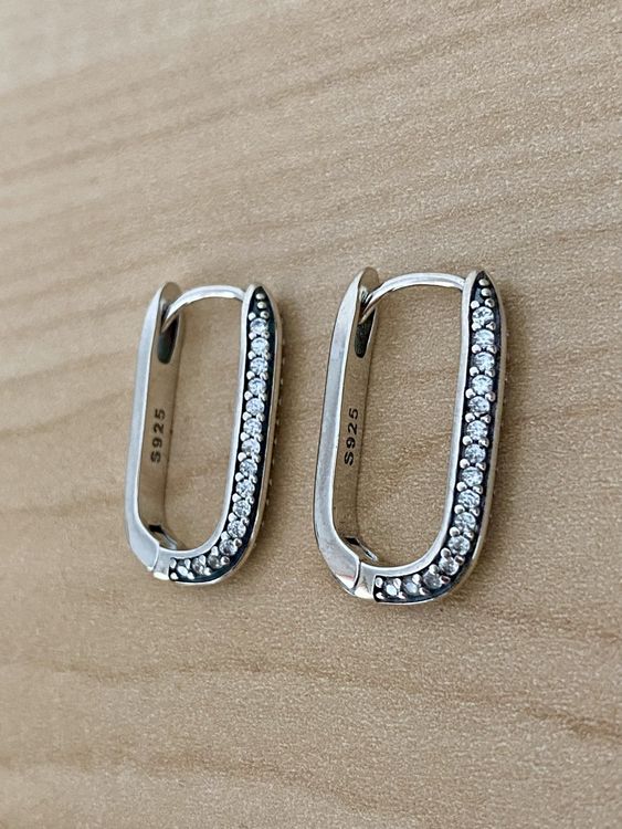 Boucles D'oreilles Serpent Cobra Argentées – 28 X 17 Mm, Fantaisie (neuves, Sans Emballage)