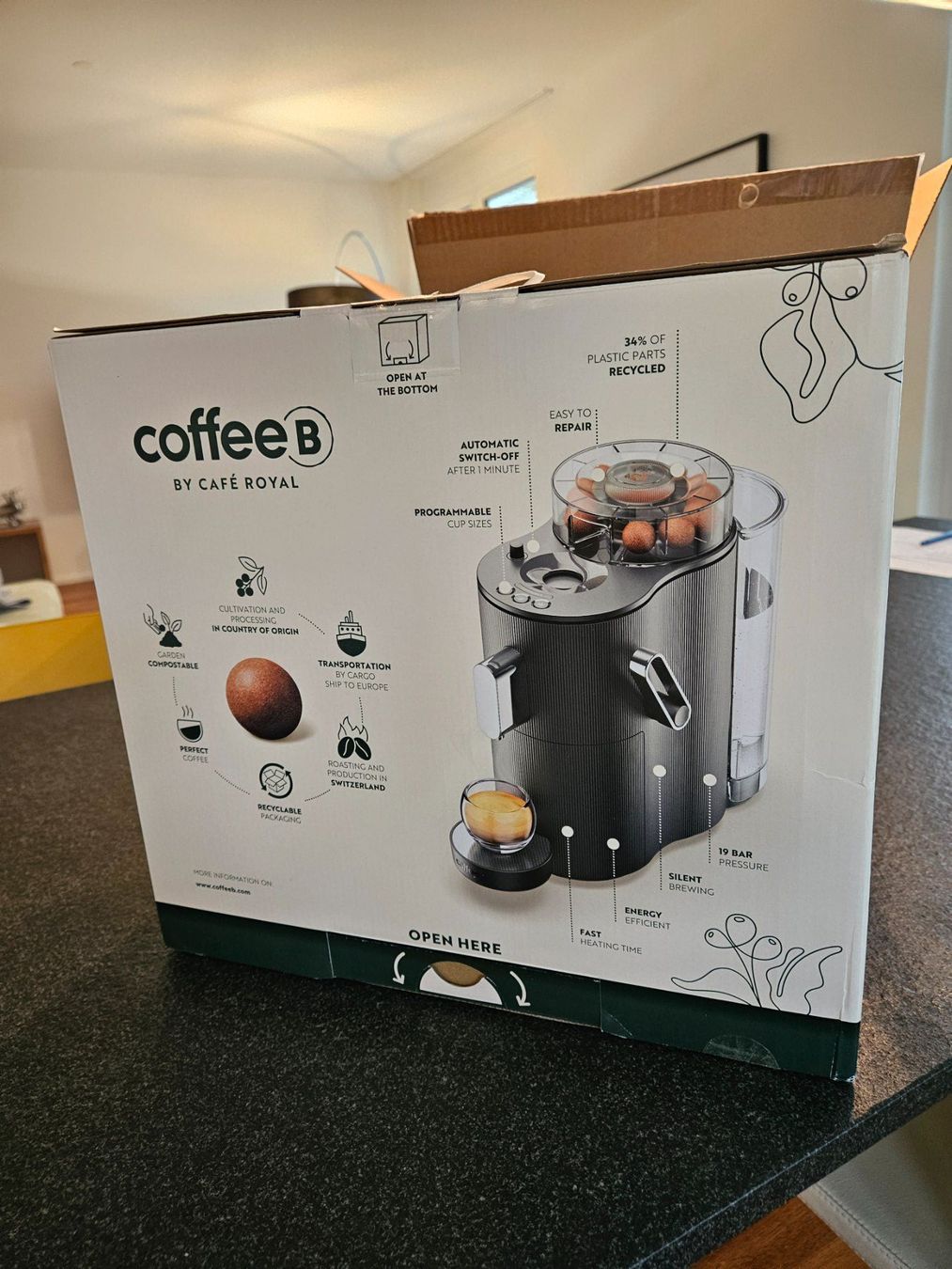 Macchine per caffè & Macchine per espresso: Kaffemaschine coffee B – Nuovo e nell'imballaggio originale da Gebenstorf venduto da rol_w7ng 3