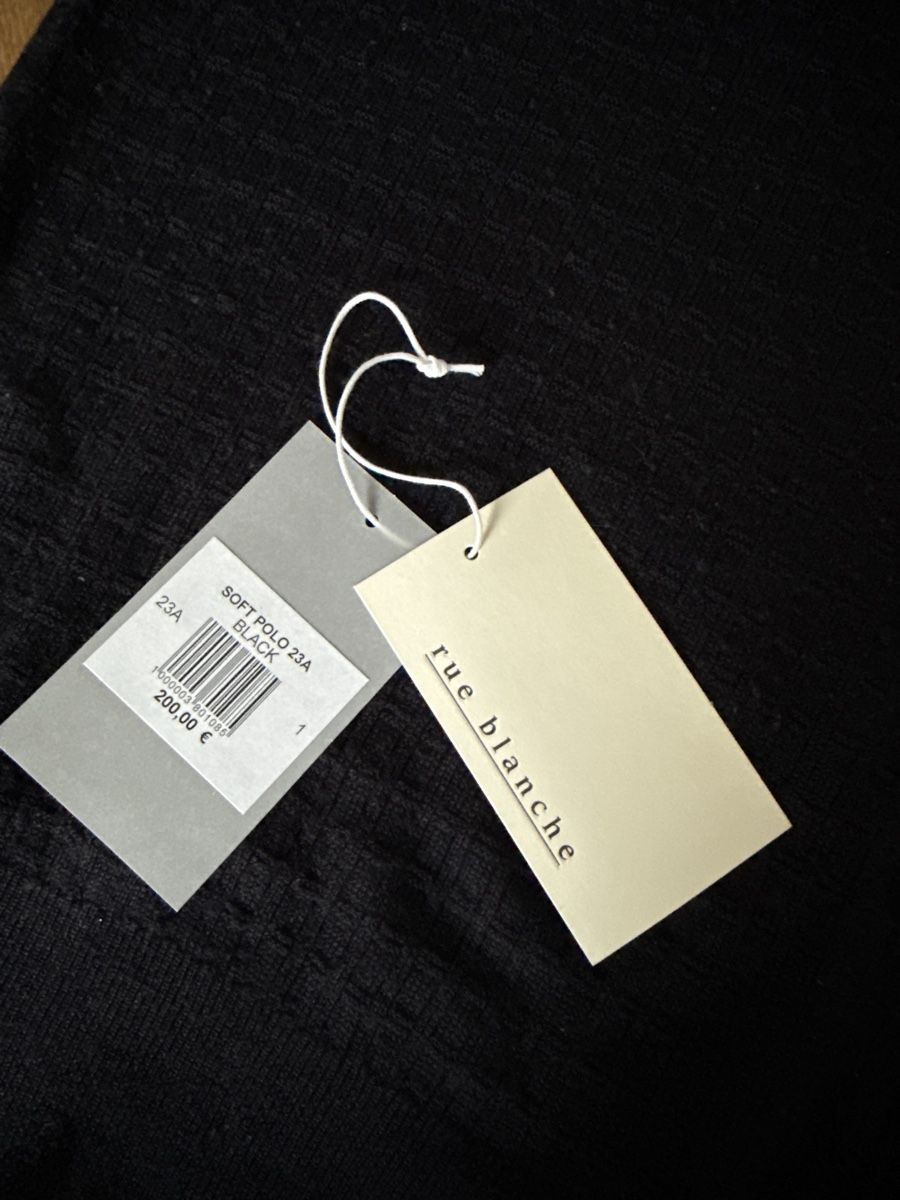 Maglioni & Felpe: Rue Blanche Strickpullover Polo schwarz, Grösse 36 / S – Usato da Bern venduto da nelke08 7