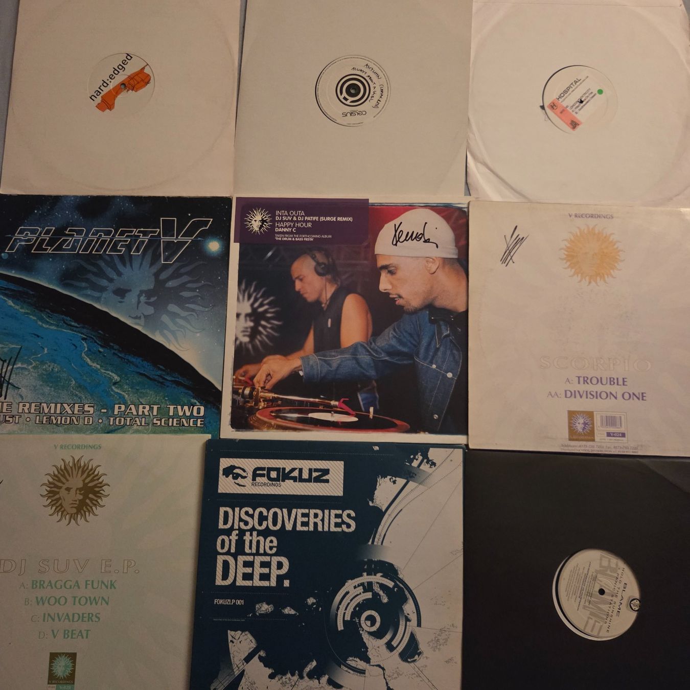 Dischi in vinile: D n B vinylsammlung 45stk. – Usato da Uzwil venduto da Dksl 1