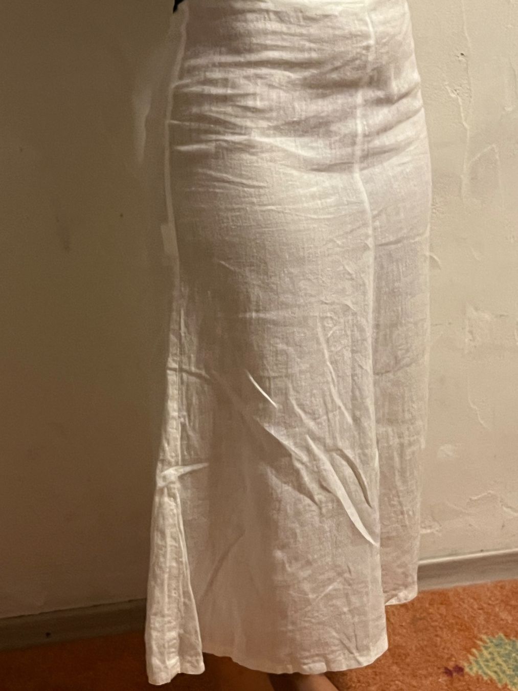 Gonne: Pure Lino Summer Skirt White – Usato da Porsel venduto da ali_tdk9 6