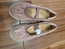Geox Mädchen Ballerinas Gr.30 Rosa Schuhe Glitzer K10