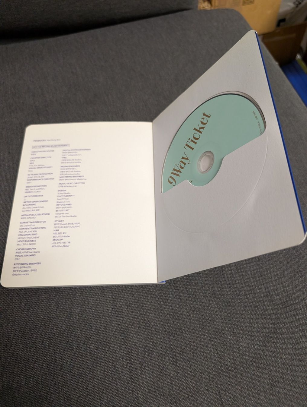 CD: Fromis_9 9 way ticket album – Usato da Giubiasco venduto da Ticinerd 2