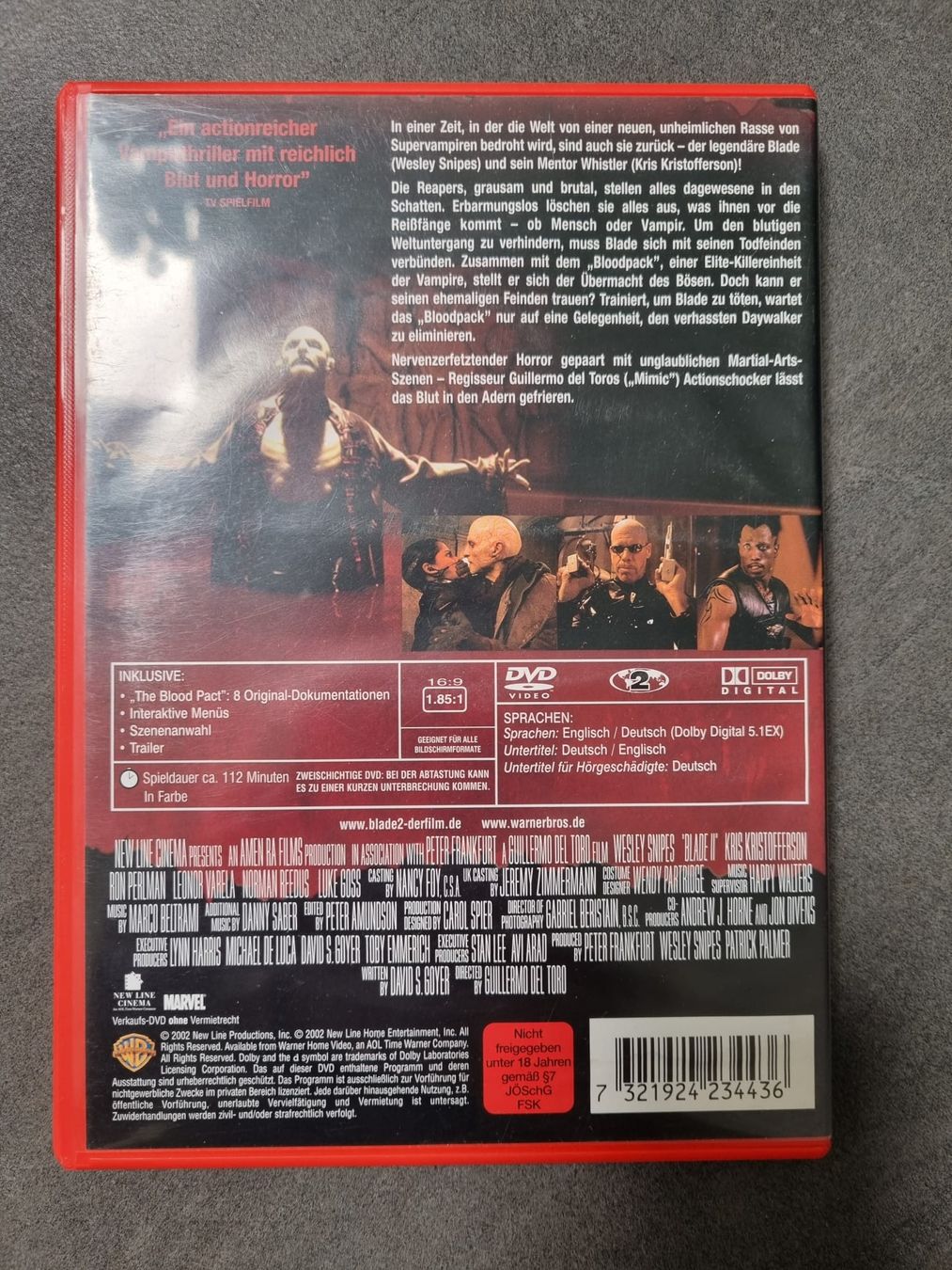 Alle DVDs: Blade II / Blade 2 DVD – Gebraucht aus Füllinsdorf von master_mind 1